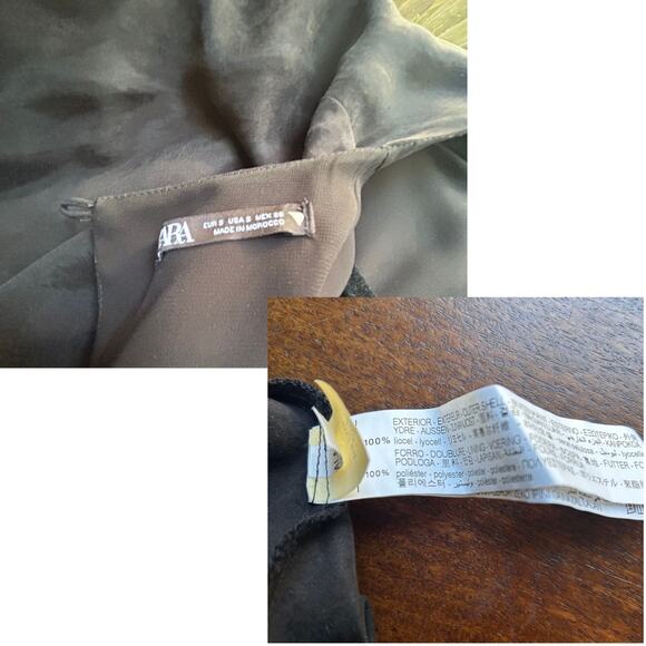 Victorian Style Black Dress, Small - Picture 5 of 5